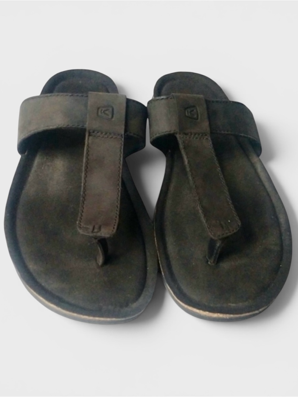 801 Keen Ana Cortez Black Leather Sandals